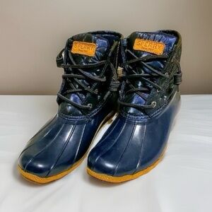 SPERRY Rain-boots navy blue size 7.5